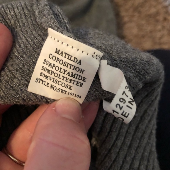 Rainy Day Sequin Sweater - Picture 6 of 6